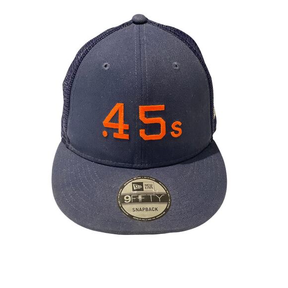 9fifty Other - Houston Colt 45 New Era 9Fifty OS Blue Snapback Mesh Cooperstown Baseball Retro